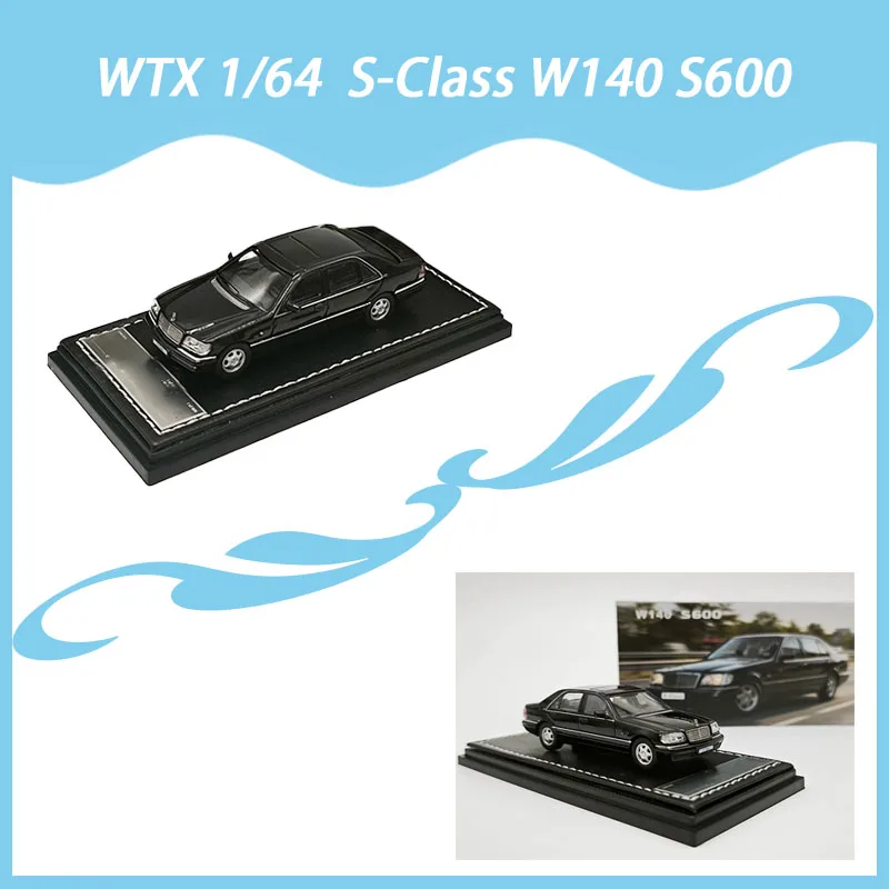 Diecast WTX 1/64 Scale S-Class W140 S600 Simulation Alloy Car Model Collection Display Ornament Toy Gift
Diecast WTX 1/64 Scale S-Class W140 S600 Simulation Alloy Car Model Collection Display Ornament Toy Gift