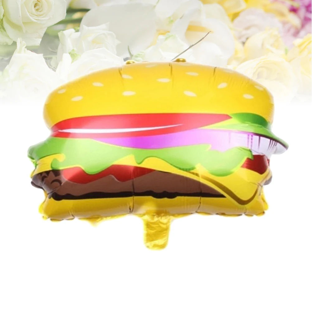 Hamburger Balloons Aluminum Foil Photo Prop Decorative Party Wedding Baby Celebration Reusable Quality Material
Hamburger Balloons Aluminum Foil Photo Prop Decorative Party Wedding Baby Celebration Reusable Quality Material