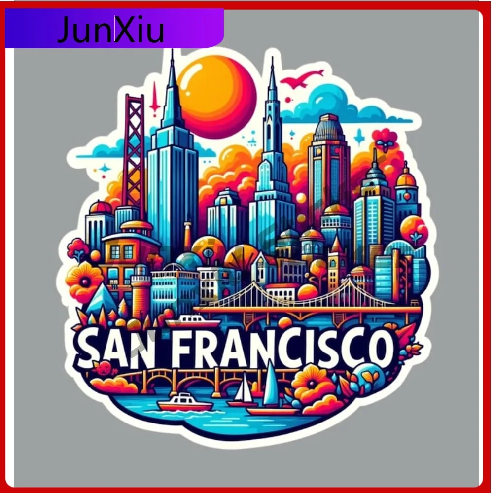 San Francisco California Travel Cover Scratches Sticker Waterproof Suv Decals For Windshield Bumper Truck Electric Scooter Pvc 
San Francisco California Travel Cover Scratches Sticker Waterproof Suv Decals For Windshield Bumper Truck Electric Scooter Pvc
