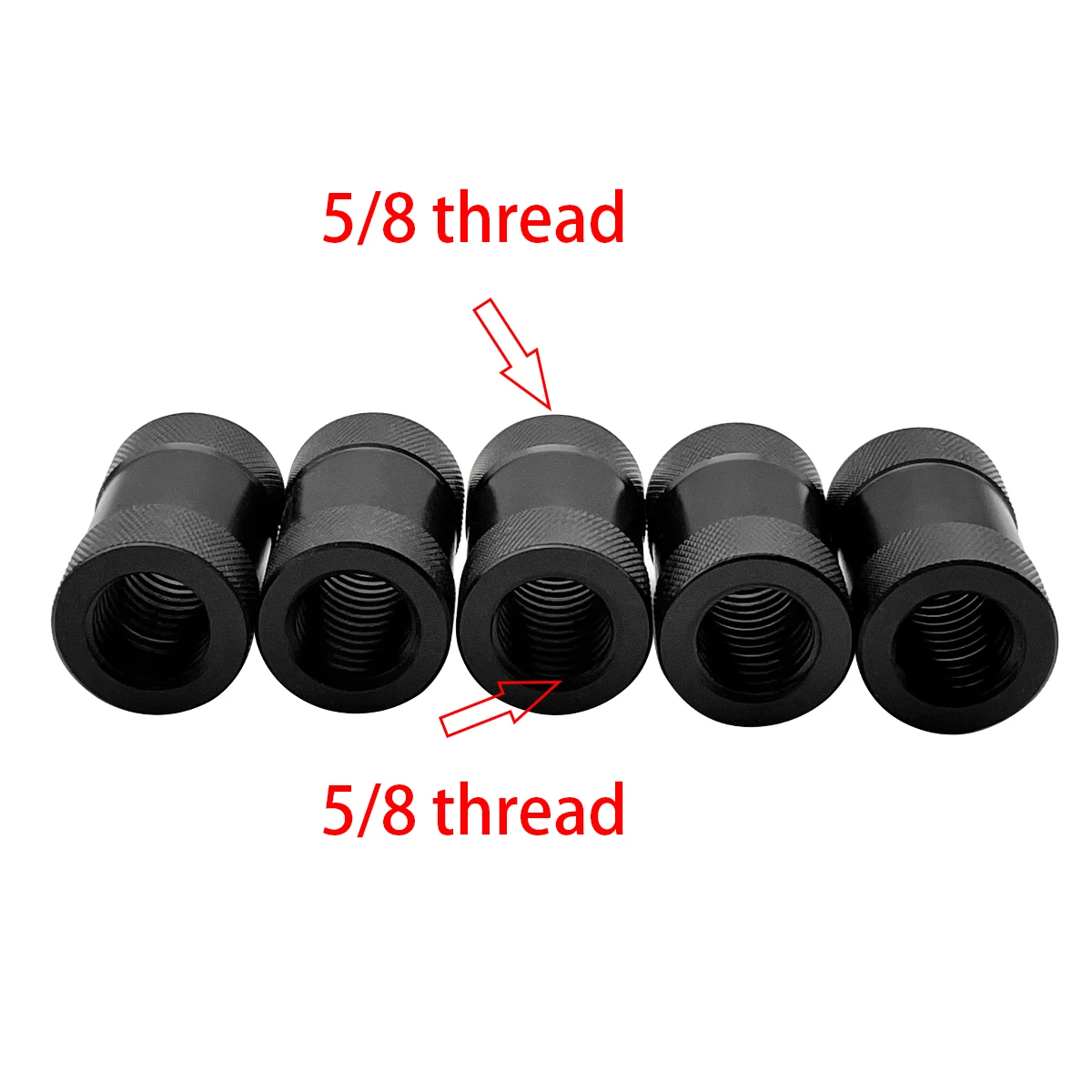 5pcs prism Adapter Double Female 5/8 x 11 thread for total station GPS Pole surveying Seco 5181-00
5pcs prism Adapter Double Female 5/8 x 11 thread for total station GPS Pole surveying Seco 5181-00