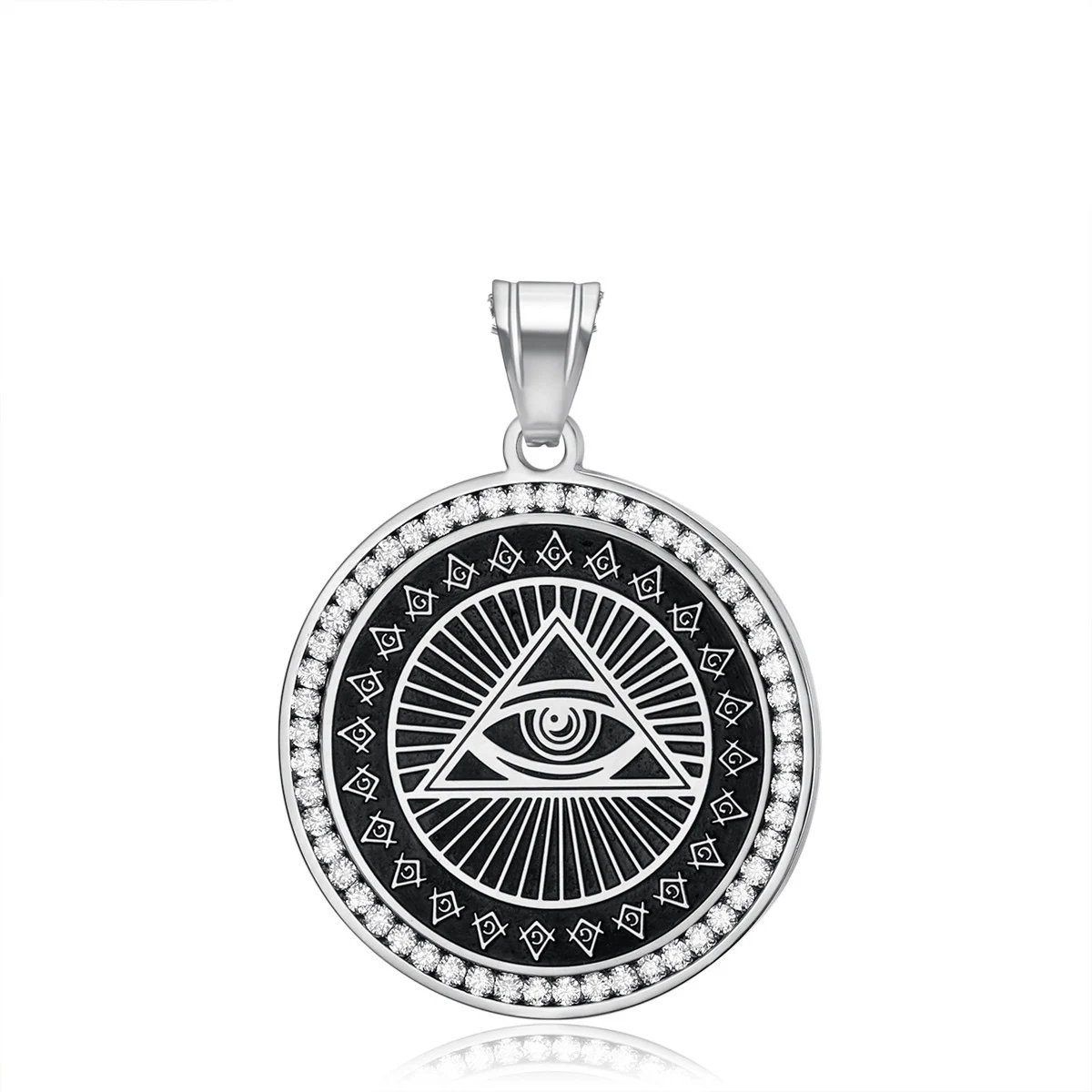 Рок, хип-хоп, FreeMason Horus Eye, пирамида, круглая, стразы треугольная подвеска с глазами, ожерелье с подвеской
Рок, хип-хоп, FreeMason Horus Eye, пирамида, круглая, стразы треугольная подвеска с глазами, ожерелье с подвеской