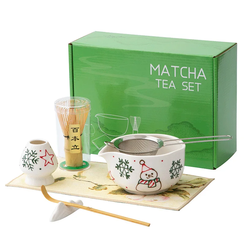 Chawan Matcha Bowl Ceramic Tea Whisk Set Tools Hand Painted with Mouth Christmas Song Dynasty Ceremony
Chawan Matcha Bowl Ceramic Tea Whisk Set Tools Hand Painted with Mouth Christmas Song Dynasty Ceremony