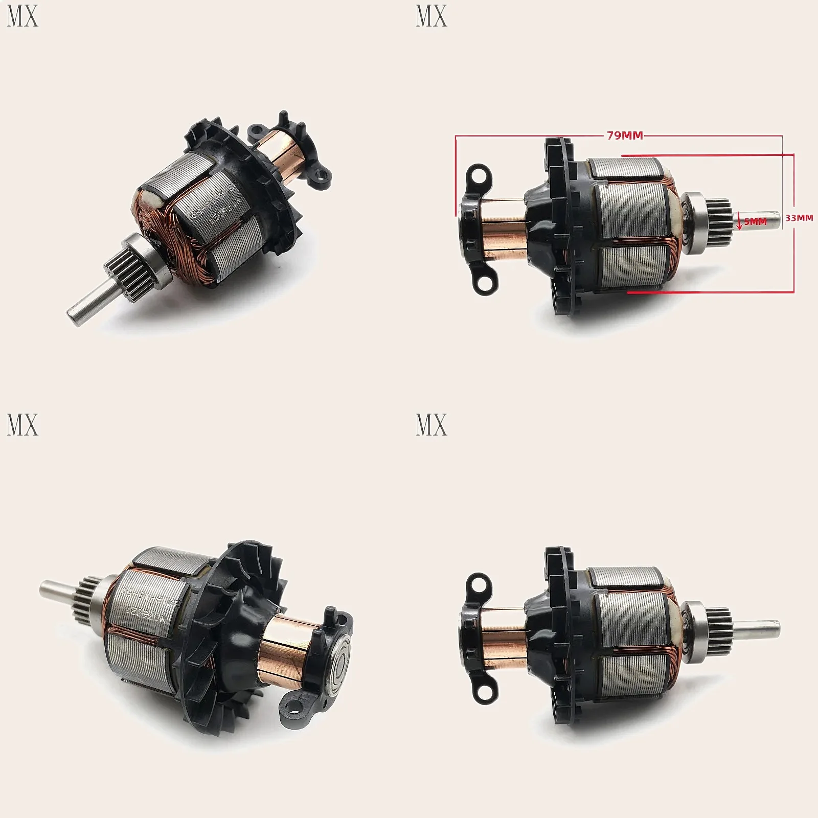 For 14.4V 18V Cordless Drill Armature Motor Replacement N042178 N110037 DCD785 DCD780
For 14.4V 18V Cordless Drill Armature Motor Replacement N042178 N110037 DCD785 DCD780