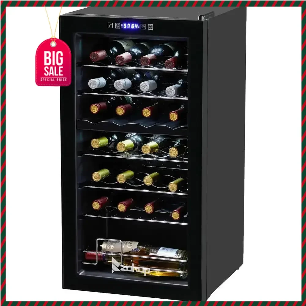 Activity limited-time pricePromotionDual Zone Compact Wine Cooler with Adjustable Temp, Digital Control, and Removable Shelves
Activity limited-time pricePromotionDual Zone Compact Wine Cooler with Adjustable Temp, Digital Control, and Removable Shelves