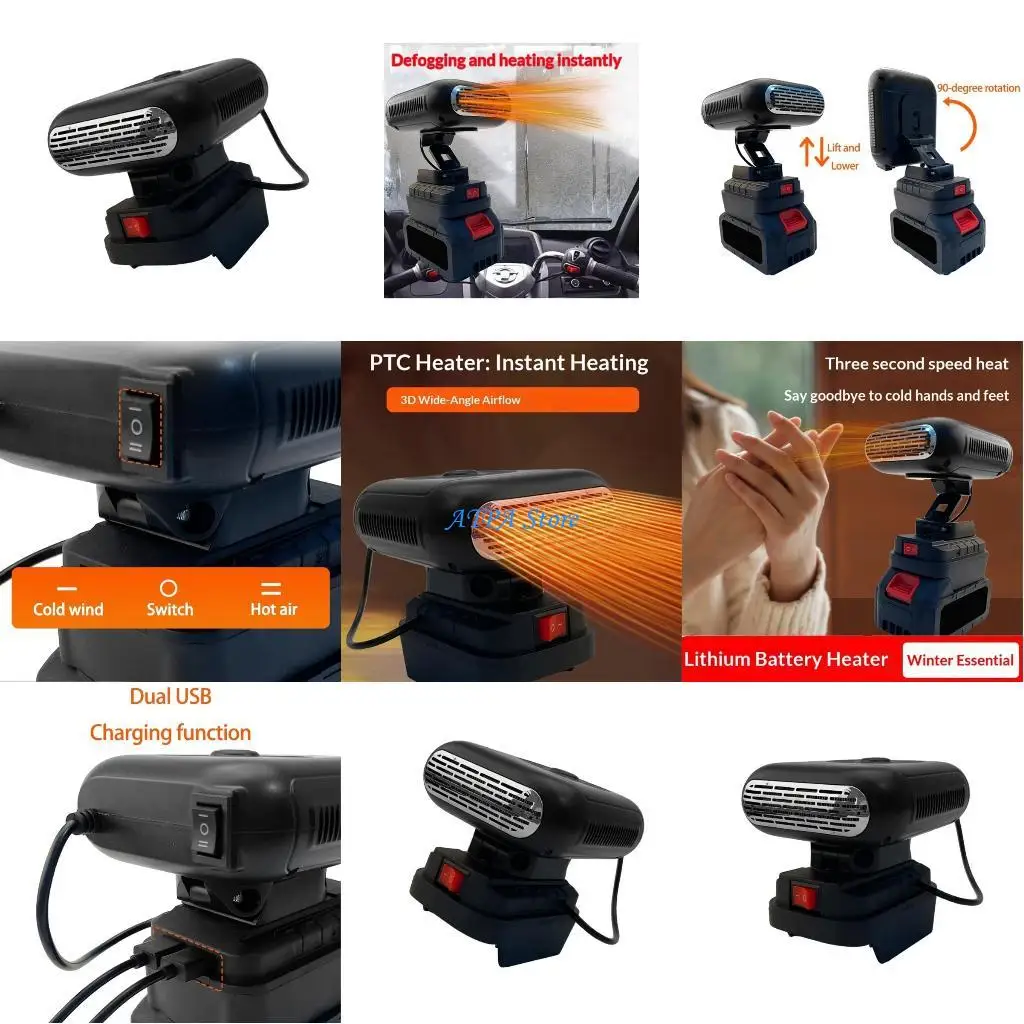 U13C Tilt Adjustable Car Heater Windshield Defroster For Efficient Warming In Small Spaces No Battery
U13C Tilt Adjustable Car Heater Windshield Defroster For Efficient Warming In Small Spaces No Battery