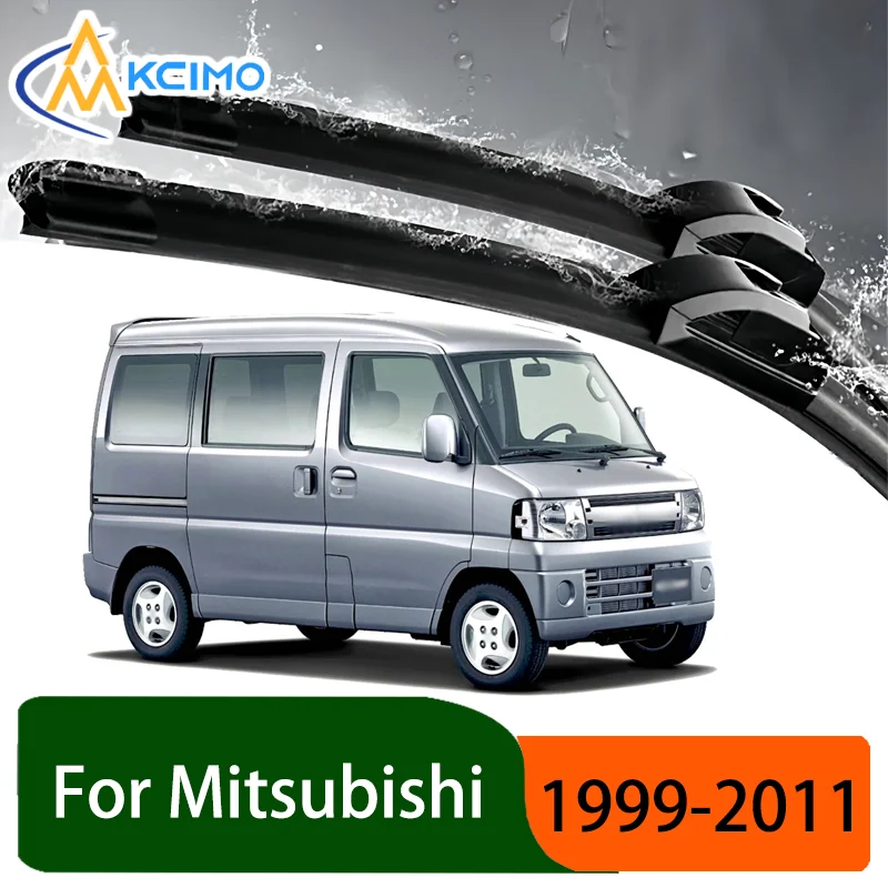 Silent Black Front Wiper Blades Set for Mitsubishi Town Box U61W 1999-2011 Auto Windscreen Windshield Window Wiper Accessories
Silent Black Front Wiper Blades Set for Mitsubishi Town Box U61W 1999-2011 Auto Windscreen Windshield Window Wiper Accessories