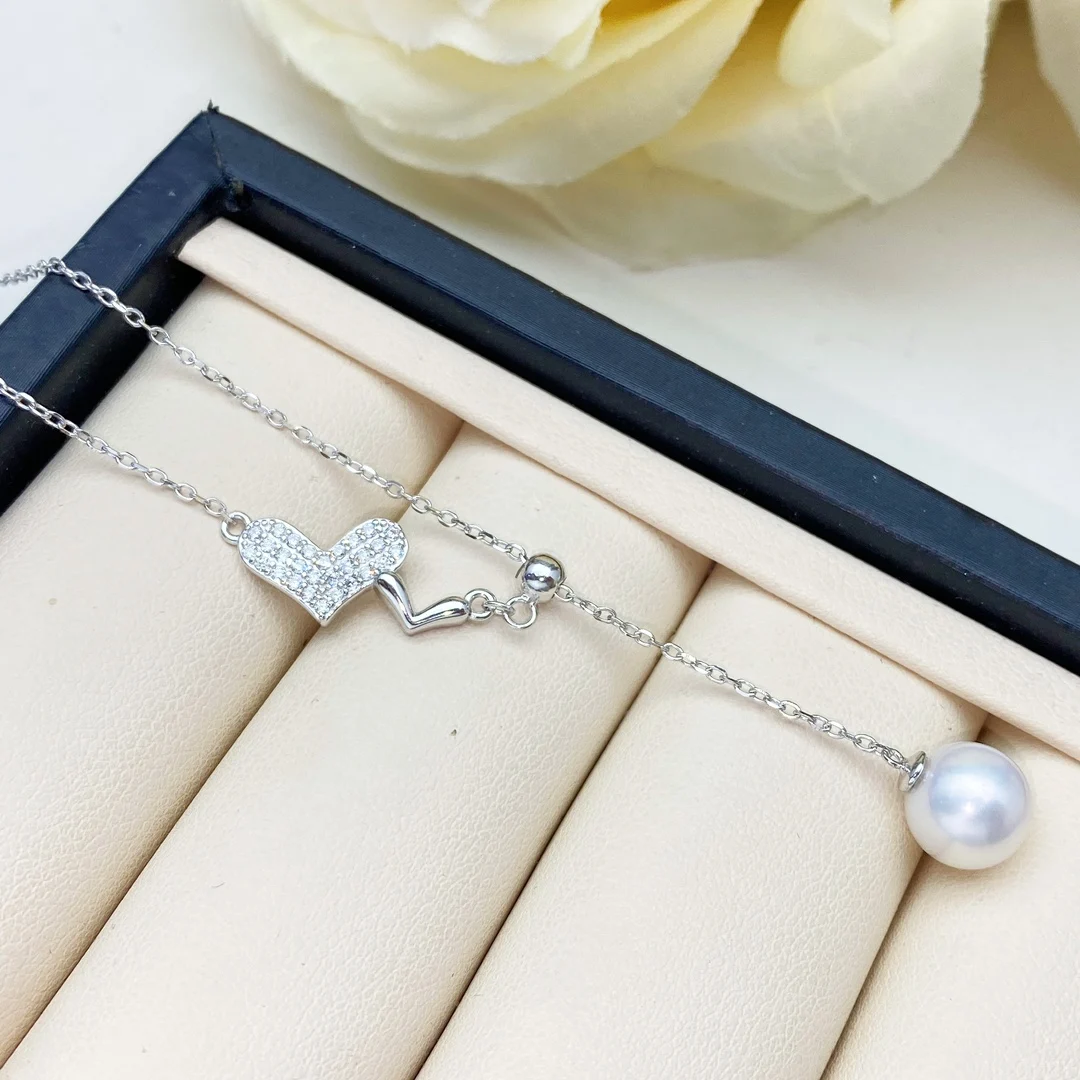 JCY25 Pearls S925 Sterling Silver Akoya Natural Sea Water White Pearl 7-8mm Pendant Necklaces for Women FIne Pearls Pendants
JCY25 Pearls S925 Sterling Silver Akoya Natural Sea Water White Pearl 7-8mm Pendant Necklaces for Women FIne Pearls Pendants