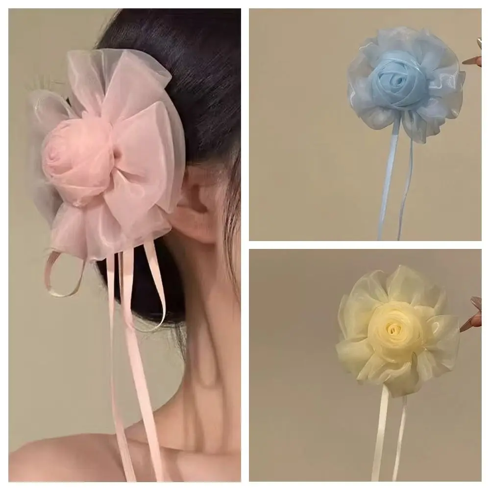 Elegant Tassel Flower Hair Clip Headwear Side Clip Styling Hairpin Hair Accessories Duckbill Clip Women Girls
Elegant Tassel Flower Hair Clip Headwear Side Clip Styling Hairpin Hair Accessories Duckbill Clip Women Girls
