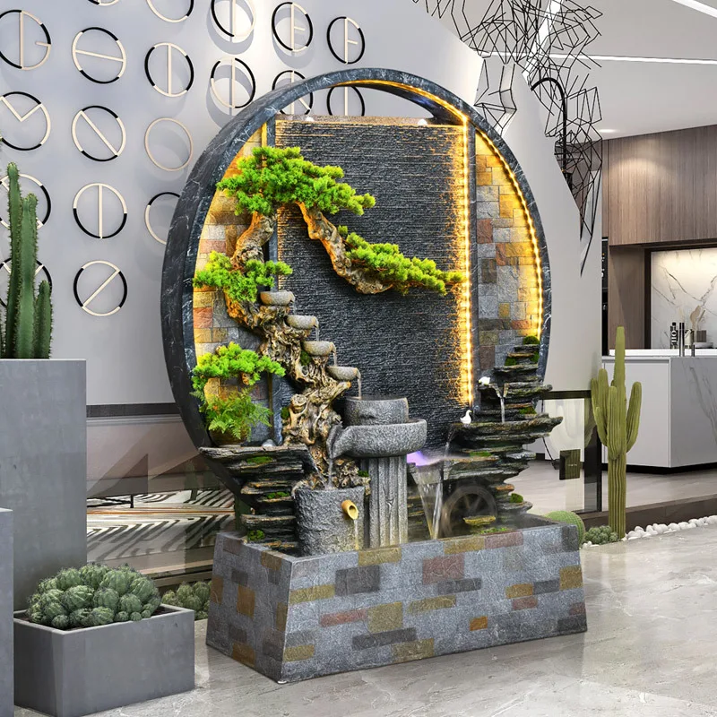 Custom. B & B Courtyard Home Garden Decoration Corner Landscape Large Rockery Landscape Curtain Wall Flowing Wate
Custom. B & B Courtyard Home Garden Decoration Corner Landscape Large Rockery Landscape Curtain Wall Flowing Wate