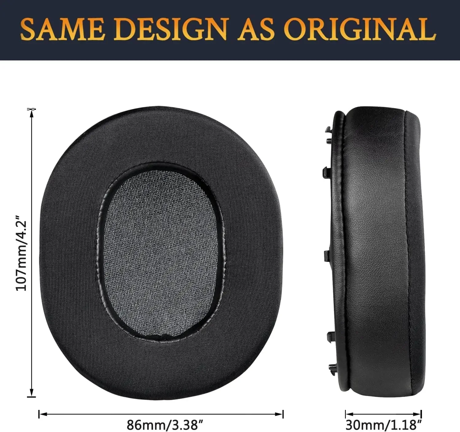 YAYINCC High quality Replacement Earpad Cooling Gel Ear Cushion Compatible For BlackShark V2/BlackShark V2 Pro Gaming Headphones
YAYINCC High quality Replacement Earpad Cooling Gel Ear Cushion Compatible For BlackShark V2/BlackShark V2 Pro Gaming Headphones