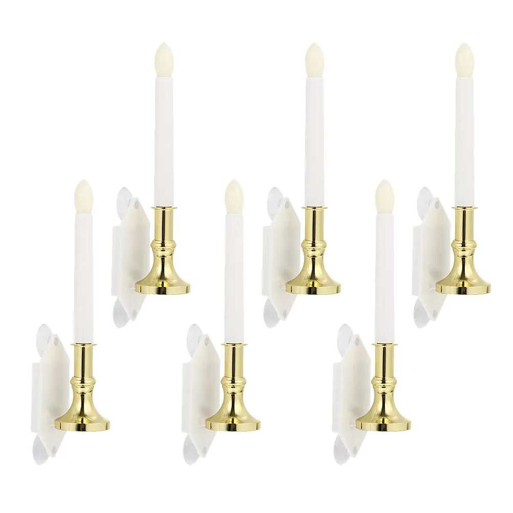 6 Pcs Candles Flameless Solar Light Decorative for Window White Flickering Indoor
6 Pcs Candles Flameless Solar Light Decorative for Window White Flickering Indoor