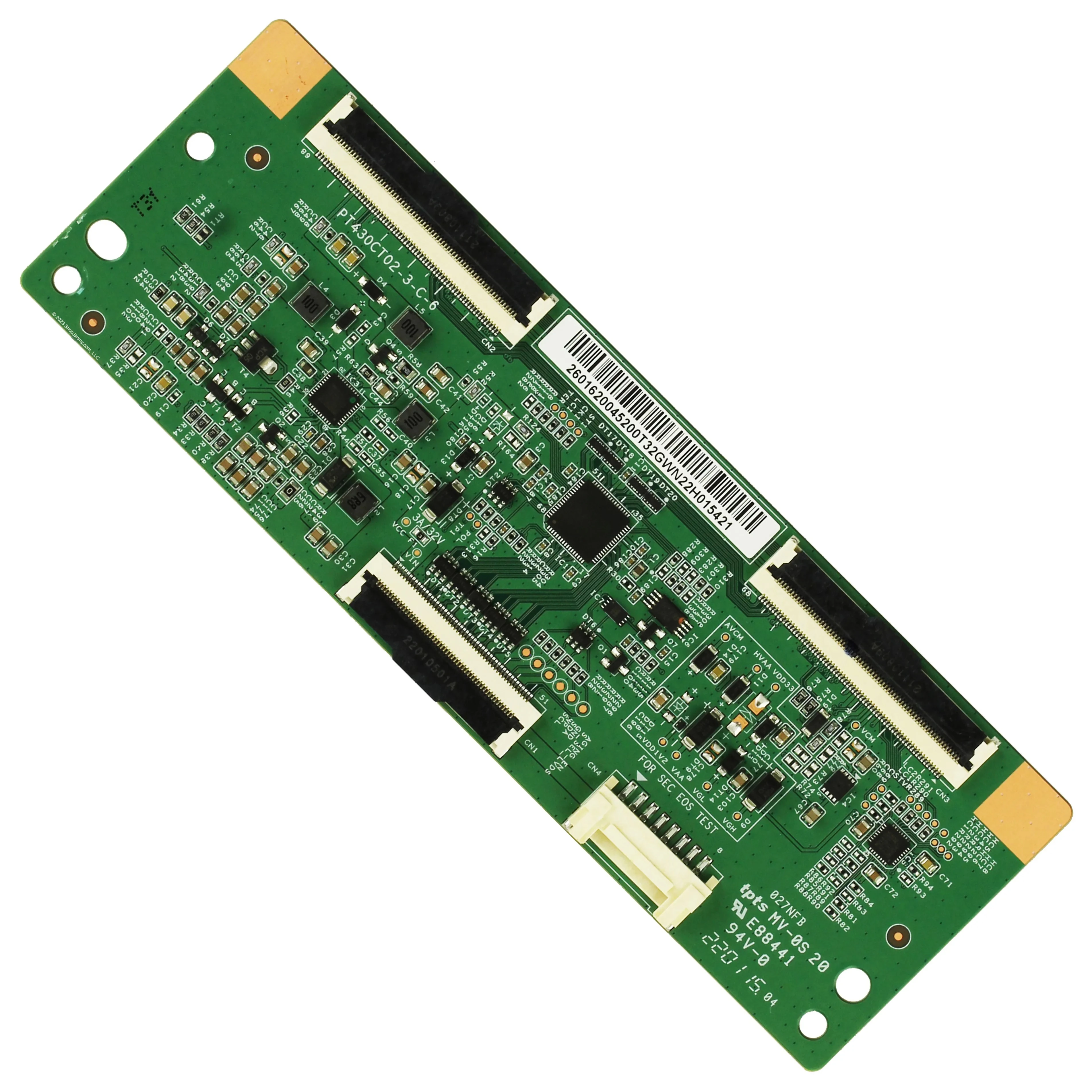 Совершенно новая плата T-CON PT430CT02-3-C-6 (логическая плата) для моделей UN43N5300AFXZA, UN43N5300AF, UN43N5300
Совершенно новая плата T-CON PT430CT02-3-C-6 (логическая плата) для моделей UN43N5300AFXZA, UN43N5300AF, UN43N5300