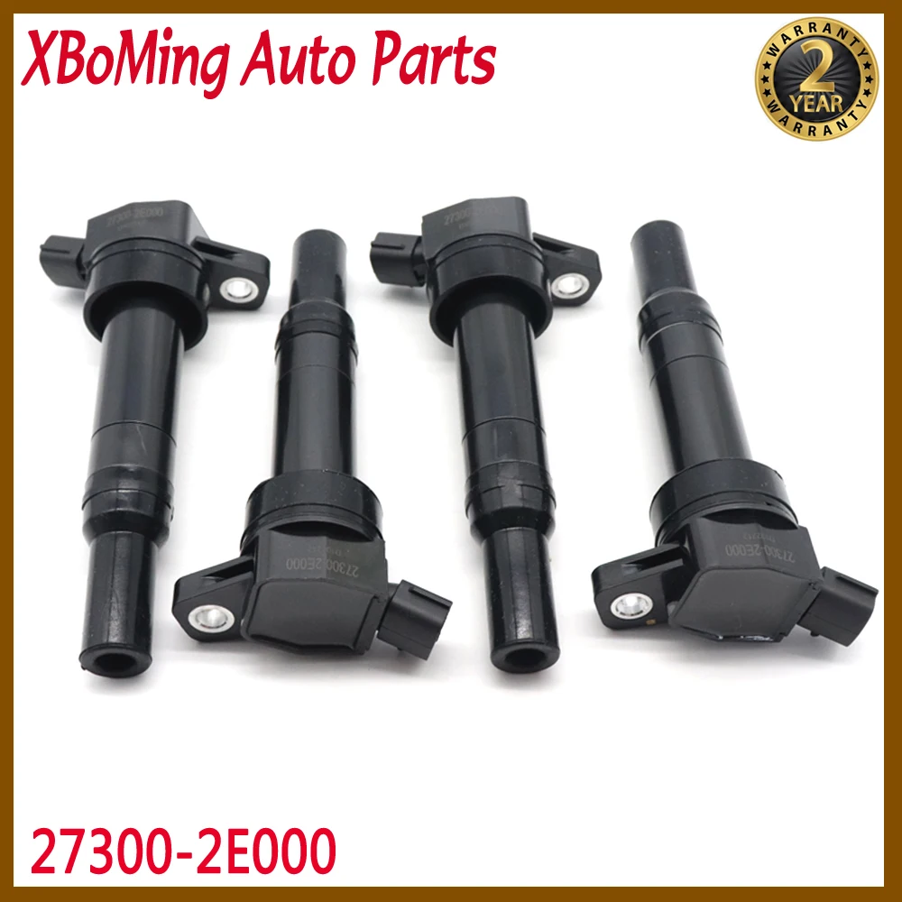 Катушка зажигания 27300-2E000 для Hyundai Elantra TUCSON, Kia Forte Soul 2011-2016 1.8L 2.0L 273002E000, 4 шт./лот
Катушка зажигания 27300-2E000 для Hyundai Elantra TUCSON, Kia Forte Soul 2011-2016 1.8L 2.0L 273002E000, 4 шт./лот
