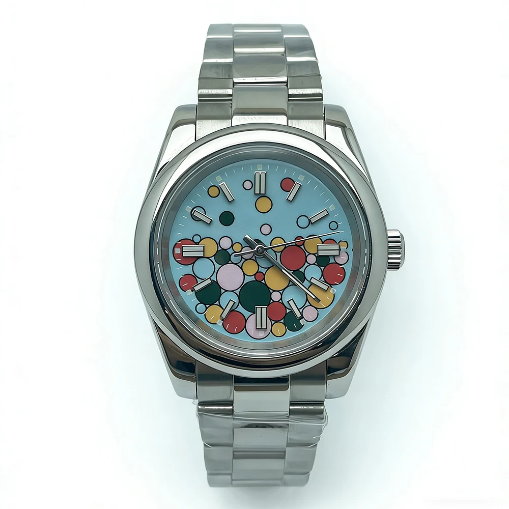 39mm/36mm NH35 Watch sapphire glass Automatic Watch for Men Bubble Dial Movt Date Day Business Clock Stainless steel case
39mm/36mm NH35 Watch sapphire glass Automatic Watch for Men Bubble Dial Movt Date Day Business Clock Stainless steel case