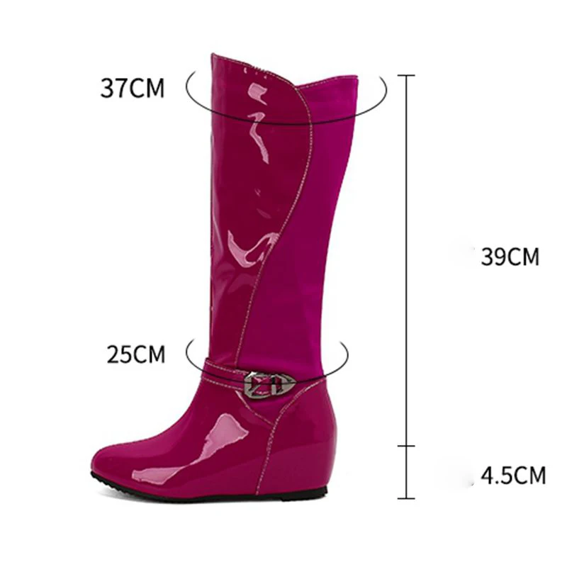 ORCHA LISA Sweet Girls' Knee High Boots Round Toe 4.5cm Increased Heel Slip On Metal Decor Mixed Color Pink Large Size 47-48
ORCHA LISA Sweet Girls' Knee High Boots Round Toe 4.5cm Increased Heel Slip On Metal Decor Mixed Color Pink Large Size 47-48