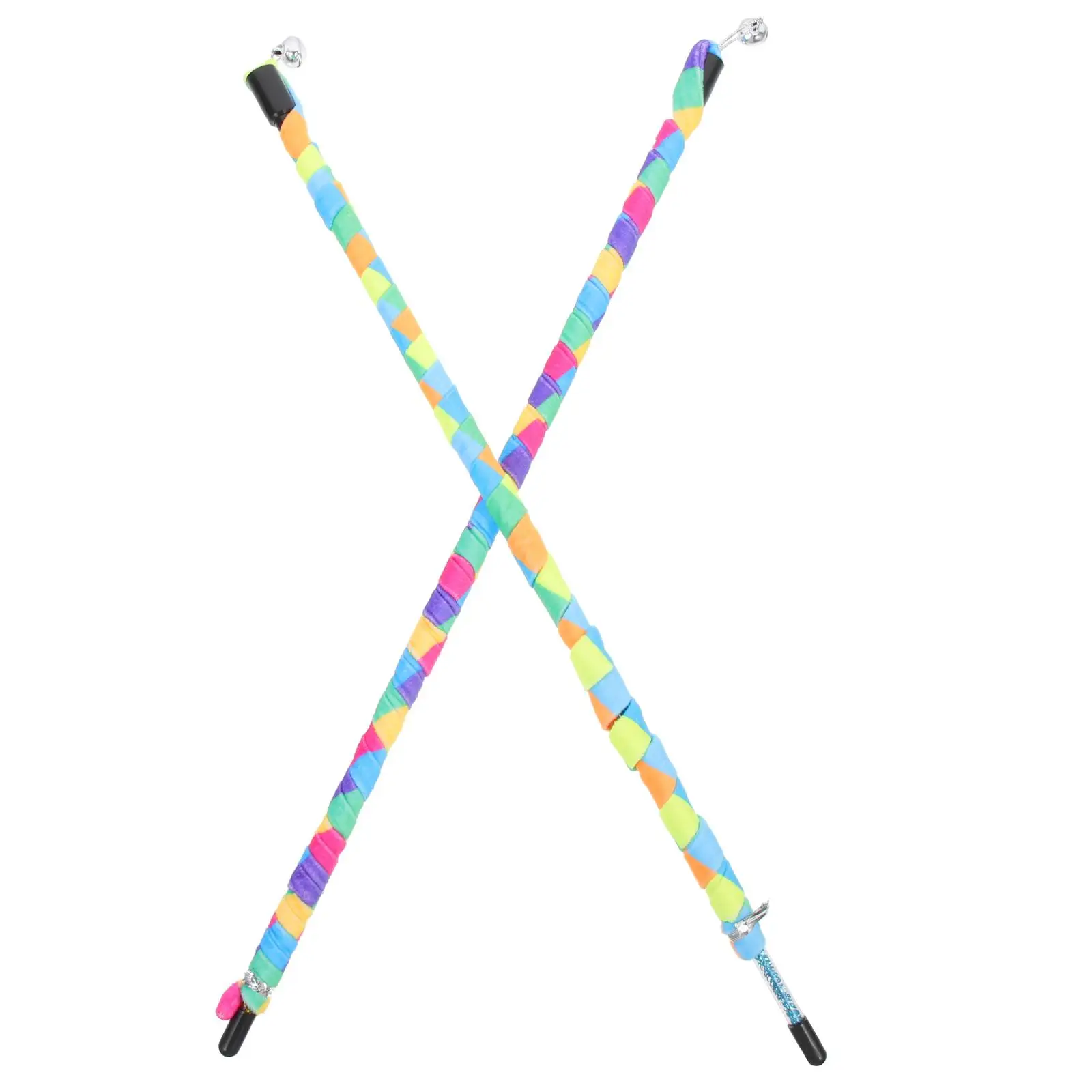 2 Pcs Cat Rainbow Toys Cloth Teaser Wand Pet Supplies Stick Colorful Plastic
2 Pcs Cat Rainbow Toys Cloth Teaser Wand Pet Supplies Stick Colorful Plastic