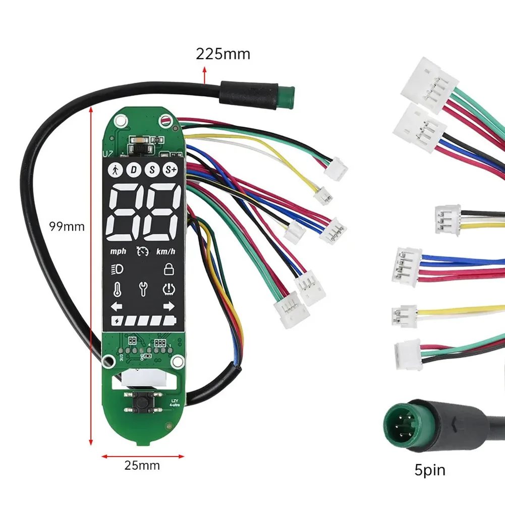 Electric Scooter Turn Signal Display Dashboard Meter Circuit Board 6 Wire Green Plastic Replacement Part For For For Xiaomi For
Electric Scooter Turn Signal Display Dashboard Meter Circuit Board 6 Wire Green Plastic Replacement Part For For For Xiaomi For