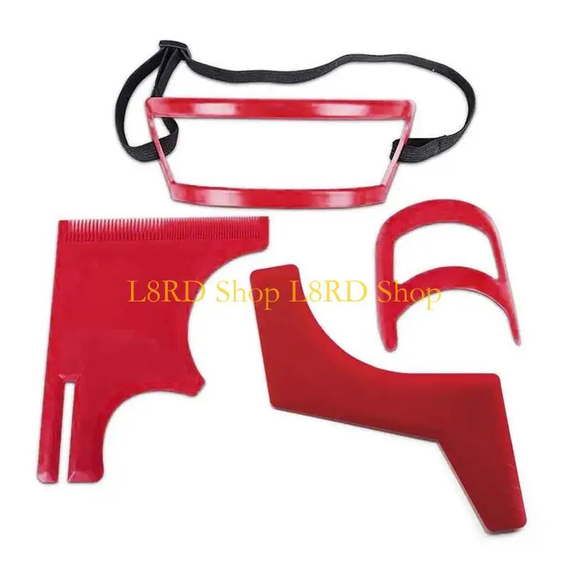 L8RD Men's Beard Combs Neck Hair Line Guide Shaping Styling Template Comb Trim Beards Salon Home Use
L8RD Men's Beard Combs Neck Hair Line Guide Shaping Styling Template Comb Trim Beards Salon Home Use