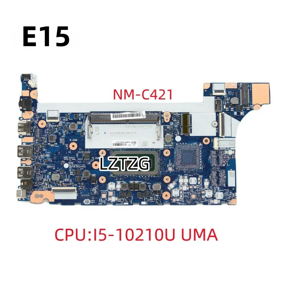 NM-C421 для Lenovo ThinkPad E15 20RD 20RE, материнская плата для ноутбука, процессор I5IG UMA FRU 5B20S72223
NM-C421 для Lenovo ThinkPad E15 20RD 20RE, материнская плата для ноутбука, процессор I5IG UMA FRU 5B20S72223