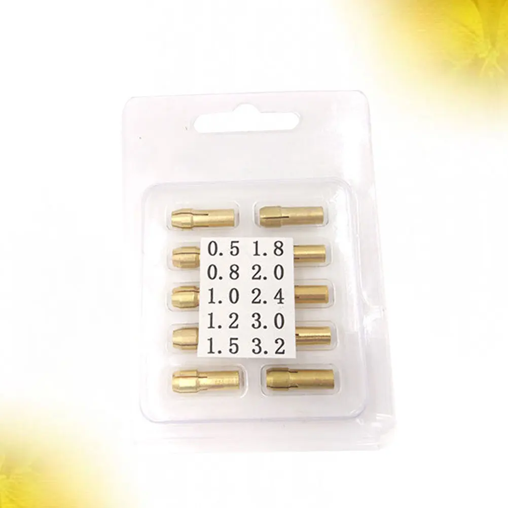 20pcs 4.2Mm Micro Self-Tightening Brass Drill Chuck Electric Tool Clamp Rotary Collet Set For Wood Abs Board Hobby Hardware Use
20pcs 4.2Mm Micro Self-Tightening Brass Drill Chuck Electric Tool Clamp Rotary Collet Set For Wood Abs Board Hobby Hardware Use