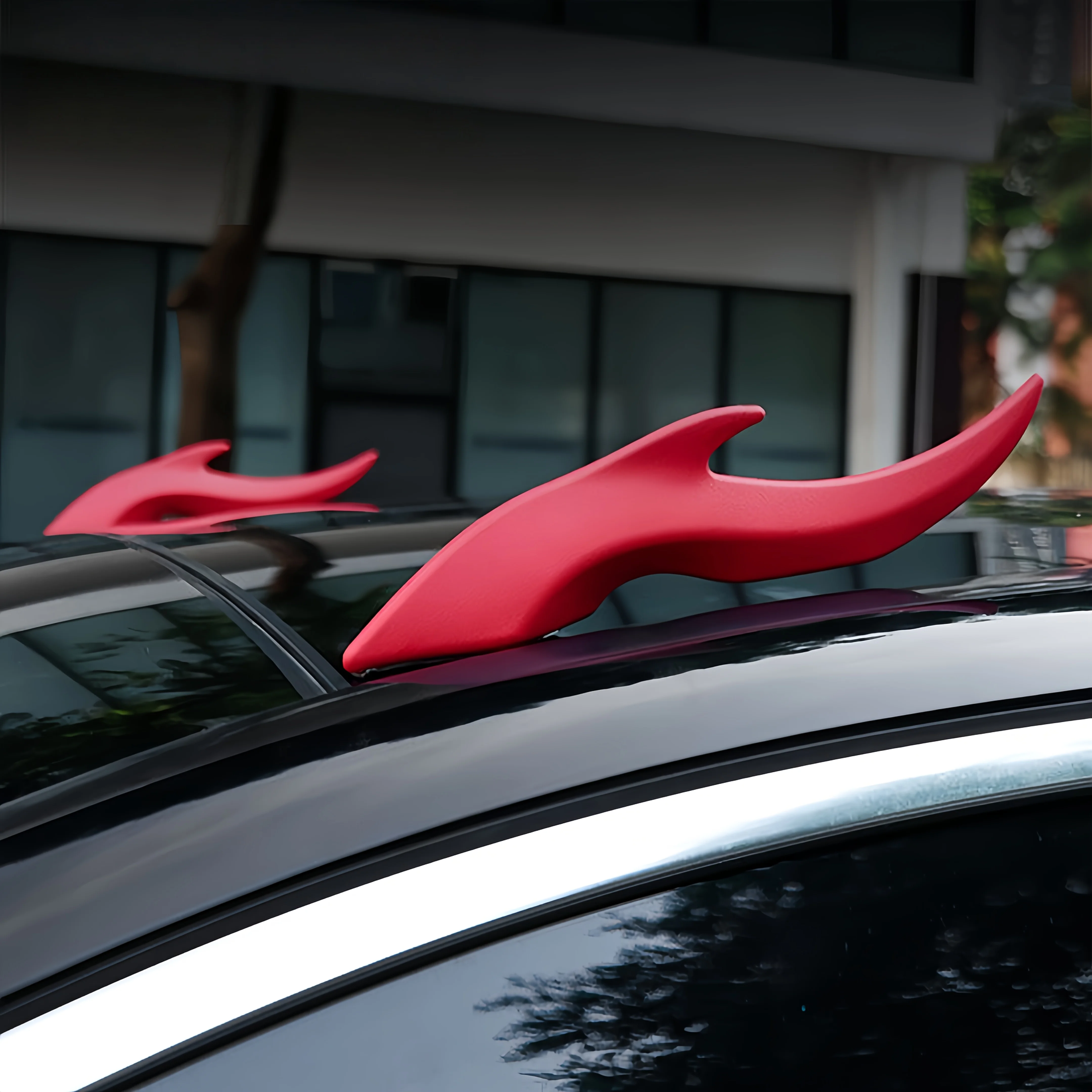 Car cool dragon horn 3D body decoration sticker, creative roof decoration sticker EVA material car exterior decoration
Car cool dragon horn 3D body decoration sticker, creative roof decoration sticker EVA material car exterior decoration
