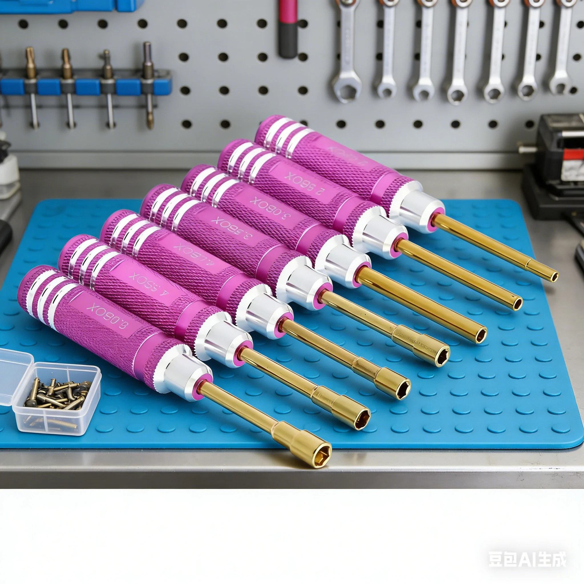 Набор мини-отверток для шестигранных гаек (7 шт.): 2.0, 2.5, 3.0, 3.5, 4.0, 4.5, 5.0 мм. Инструмент для ремонта радиоуправляемых моделей.
Набор мини-отверток для шестигранных гаек (7 шт.): 2.0, 2.5, 3.0, 3.5, 4.0, 4.5, 5.0 мм. Инструмент для ремонта радиоуправляемых моделей.