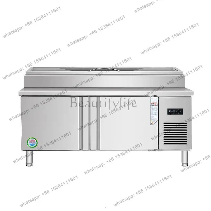 Commercial slotted salad pizza console side dish tea freezer fresh refrigerator
Commercial slotted salad pizza console side dish tea freezer fresh refrigerator