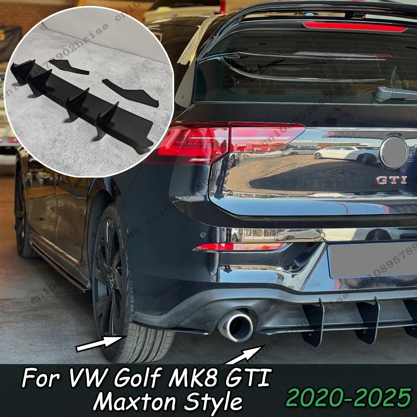 Задний бампер, спойлер для губ, модифицированный стиль Maxton, только для VW Golf8 GTI 2020-2024, расширение диффузора, сплиттер, защита для губ, комплект кузова
Задний бампер, спойлер для губ, модифицированный стиль Maxton, только для VW Golf8 GTI 2020-2024, расширение диффузора, сплиттер, защита для губ, комплект кузова