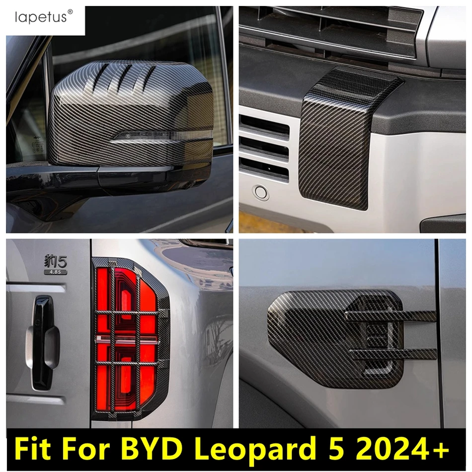 For BYD Leopard 5 2024 2025 Rearview Mirror / Front Bumper Sequins / Rear Tail Light / Side Body Leaf Cover Trim ABS Accessories
For BYD Leopard 5 2024 2025 Rearview Mirror / Front Bumper Sequins / Rear Tail Light / Side Body Leaf Cover Trim ABS Accessories