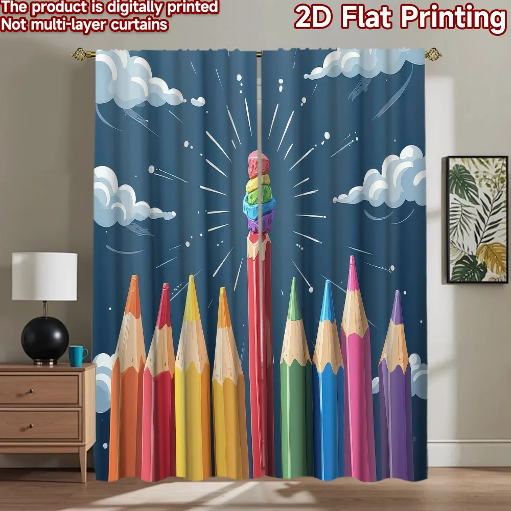 1pc 2D flat Photography Backdrop Background Banner Colorful Pencils and Clouds 100% Polyester Birthday Party for Holiday
1pc 2D flat Photography Backdrop Background Banner Colorful Pencils and Clouds 100% Polyester Birthday Party for Holiday
