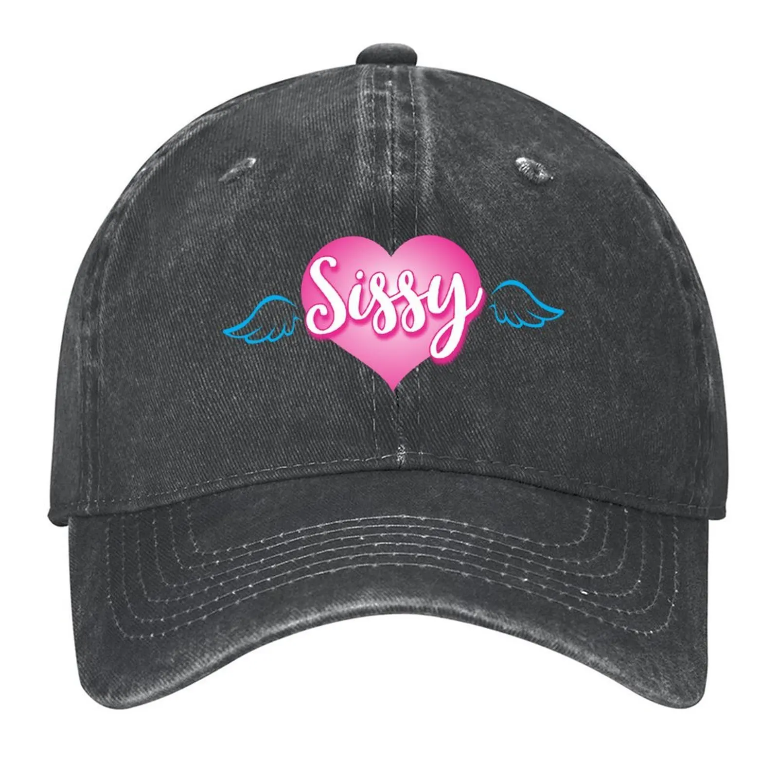 Sissy heart with angel wings Baseball Cap Golf Hat Man hiking hat sailor cap for men Snapback Cap Golf Wear Men Women's
Sissy heart with angel wings Baseball Cap Golf Hat Man hiking hat sailor cap for men Snapback Cap Golf Wear Men Women's