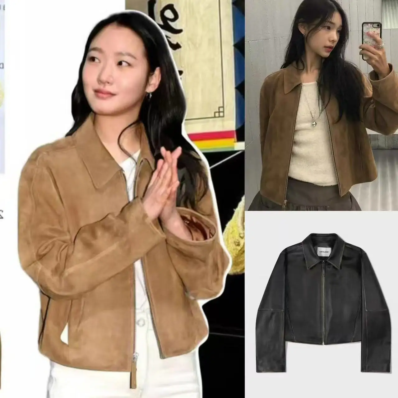Lowclassic Spring 2026 Zipper Suede Jacket Slimming Vintage Collar Ladies Commute Style Regular Length Outerwear
Lowclassic Spring 2026 Zipper Suede Jacket Slimming Vintage Collar Ladies Commute Style Regular Length Outerwear