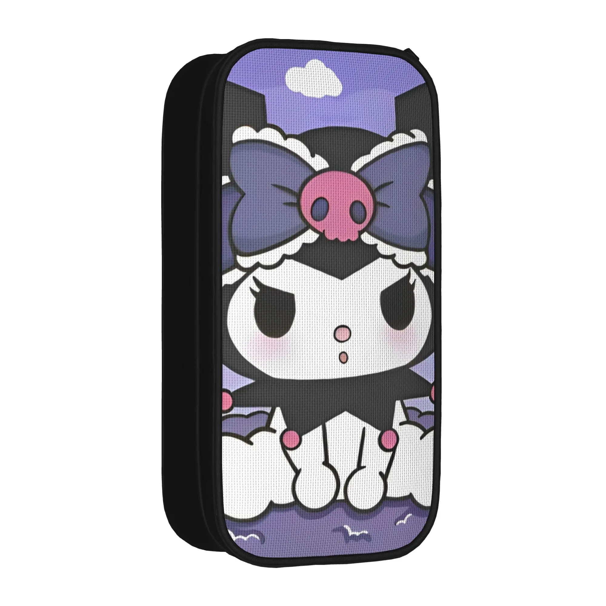 Classic Cute Kuromi Pencil Case Cartoon Pencilcases Pen Box for Student Large Storage Bag Students School Cosmetic Stationery
Classic Cute Kuromi Pencil Case Cartoon Pencilcases Pen Box for Student Large Storage Bag Students School Cosmetic Stationery