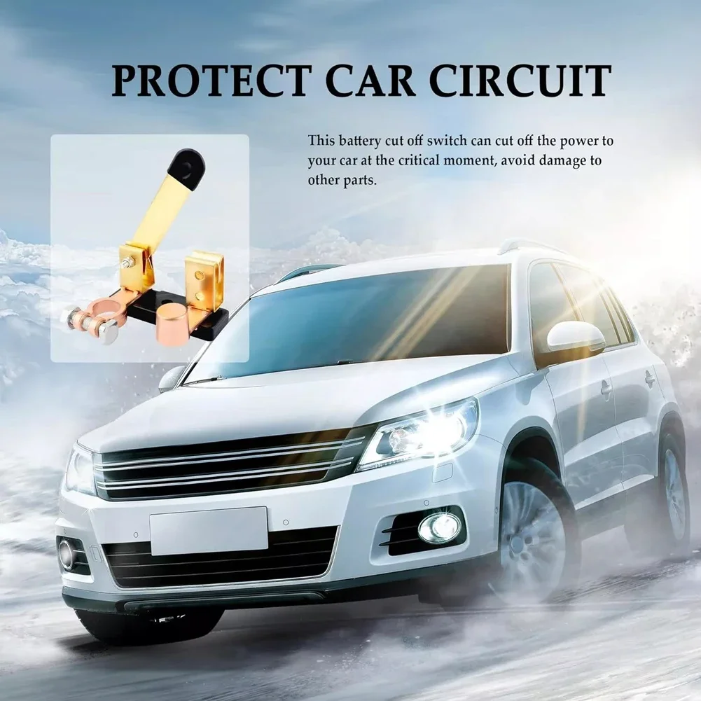 Car Batterys Switch Top-Post Knives Blade Master Batterys Disconnect Switch Cut Off 12V 24V Auto Batterys Isolator Power Cut-Off
Car Batterys Switch Top-Post Knives Blade Master Batterys Disconnect Switch Cut Off 12V 24V Auto Batterys Isolator Power Cut-Off