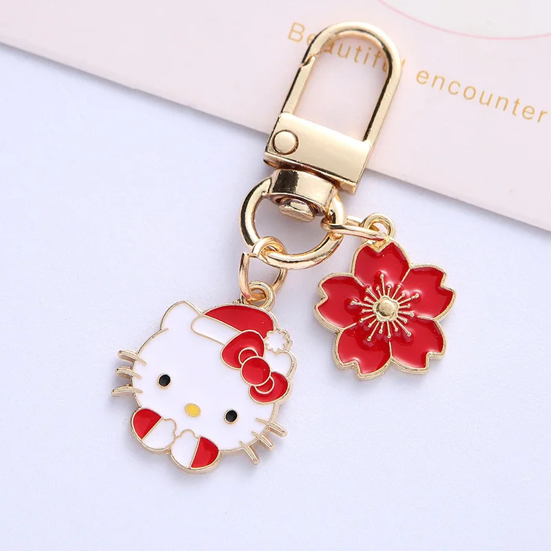 Cute Cartoon Sanrio Keychain Christmas Kurome Pendant Creative Sakura Hello Kitty Couple Hanging Ornament Christmas Gift
Cute Cartoon Sanrio Keychain Christmas Kurome Pendant Creative Sakura Hello Kitty Couple Hanging Ornament Christmas Gift