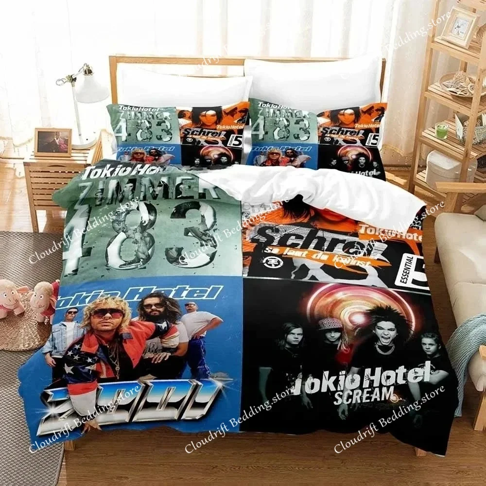 Tokio Hotel Band Printed Bedding Sets Exquisite Bed Supplies Set Duvet Cover Bed Comforter Set Bedding Set Luxury Birthday Gift
Tokio Hotel Band Printed Bedding Sets Exquisite Bed Supplies Set Duvet Cover Bed Comforter Set Bedding Set Luxury Birthday Gift