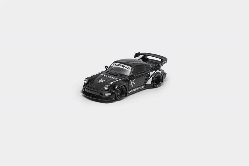 Fast Speed FS 1:64 Rauh Welt RWB964 Широкий корпус Белый Оранжевый/Оранжевый/Черный Бафомет Литая под давлением модель автомобиля Коллекция миниатюрных моделей 
Fast Speed FS 1:64 Rauh Welt RWB964 Широкий корпус Белый Оранжевый/Оранжевый/Черный Бафомет Литая под давлением модель автомобиля Коллекция миниатюрных моделей