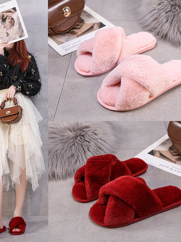 New Rainbow Plu Cross Slippers Women's Casual Sle Breathable Slip-On oes Comfortable Cotton Slippers for Autumn Winter
New Rainbow Plu Cross Slippers Women's Casual Sle Breathable Slip-On oes Comfortable Cotton Slippers for Autumn Winter