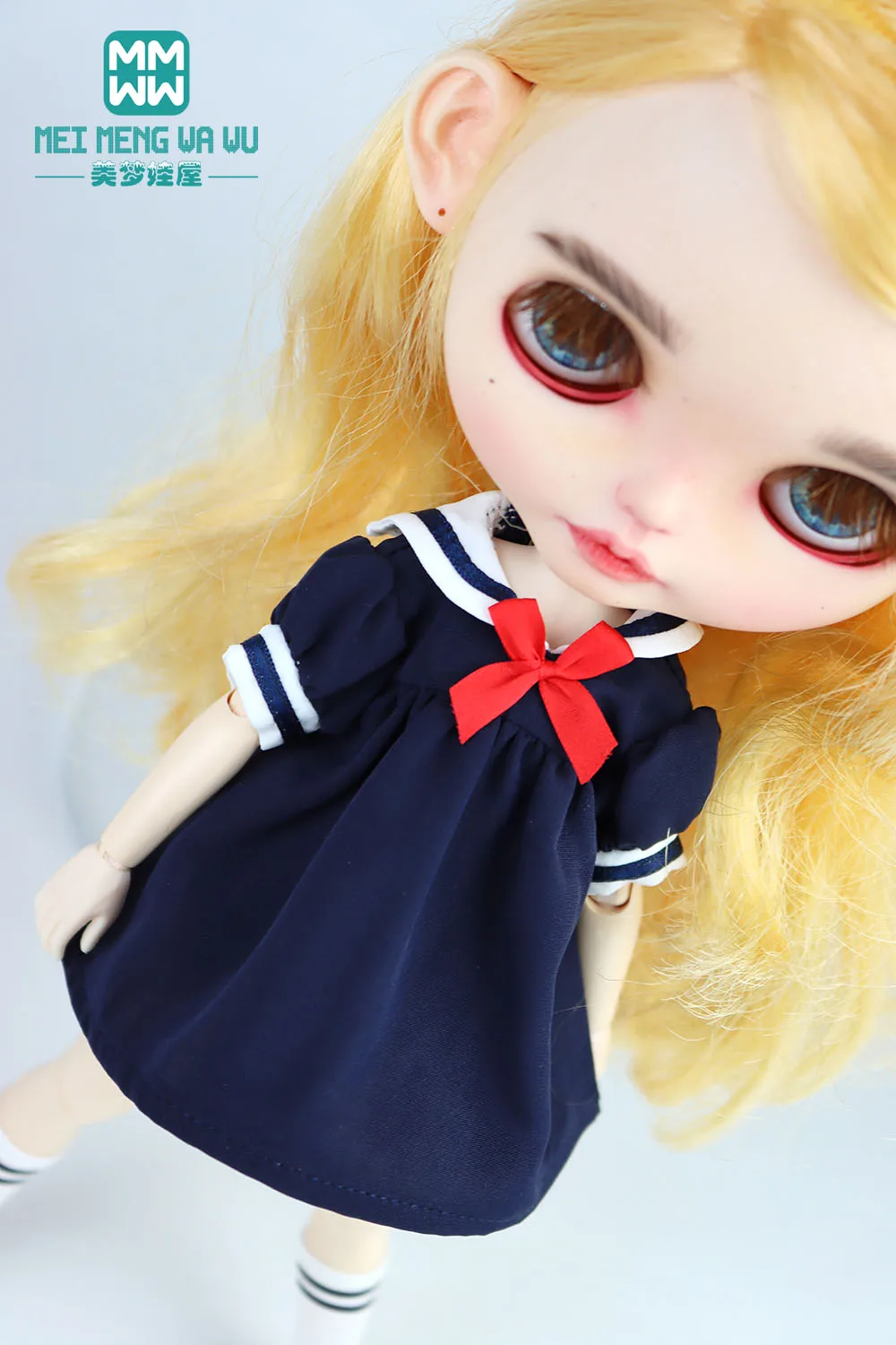 Clothes for doll Fashionable School uniform skirts in white, blue, and pink 28cm Blyth azon OB22 OB24 Toys Gift
Clothes for doll Fashionable School uniform skirts in white, blue, and pink 28cm Blyth azon OB22 OB24 Toys Gift