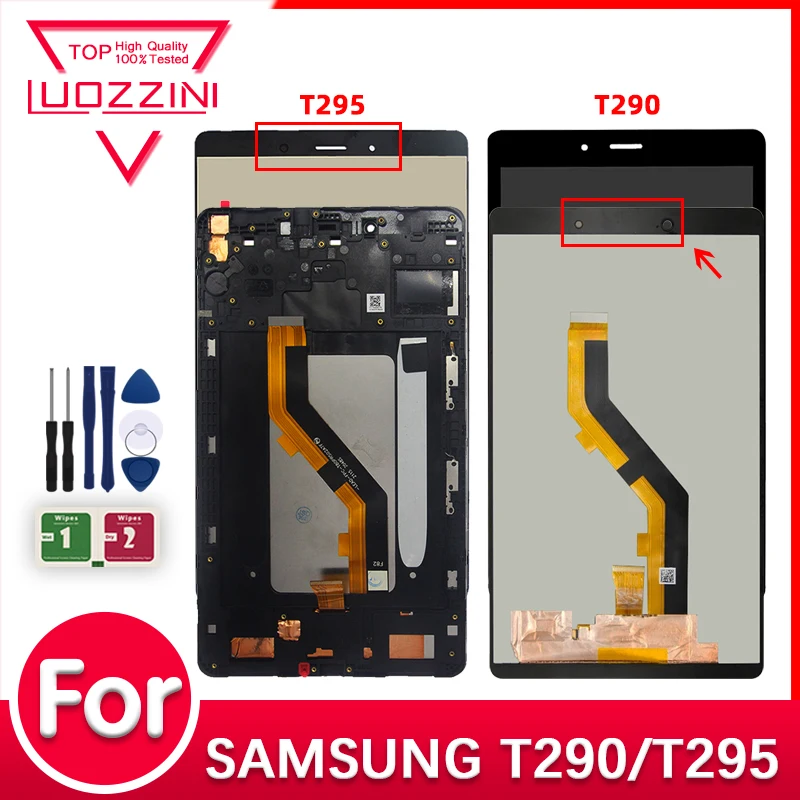 For Samsung Galaxy Tab A 8.0 2019 SM-T290 SM-T295 T290 T295 LCD Display Touch Screen Digitizer Assembly Replacement+Tools
For Samsung Galaxy Tab A 8.0 2019 SM-T290 SM-T295 T290 T295 LCD Display Touch Screen Digitizer Assembly Replacement+Tools
