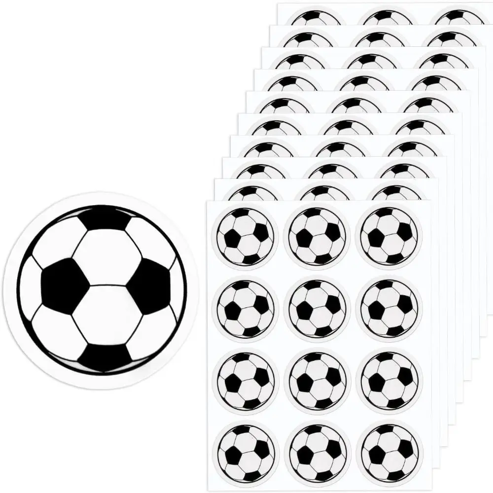 120Pcs Sports Theme Sports Ball Stickers Black White Removable Face Tattoo Stickers Round Labels Cartoon Decal Soccer Stickers
120Pcs Sports Theme Sports Ball Stickers Black White Removable Face Tattoo Stickers Round Labels Cartoon Decal Soccer Stickers