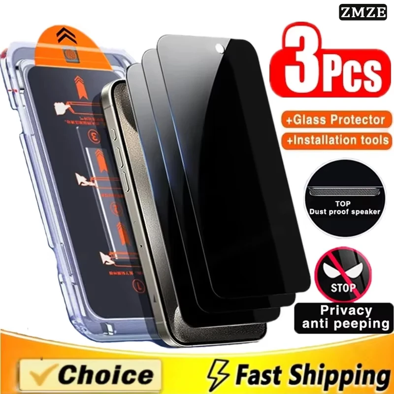 3pas Anti-Spy Screen Protector Film for Samsung S26, S25, S24, S23, S22, S21 Plus Ultra Edge FE Easy Installation Anti-Shatter
3pas Anti-Spy Screen Protector Film for Samsung S26, S25, S24, S23, S22, S21 Plus Ultra Edge FE Easy Installation Anti-Shatter