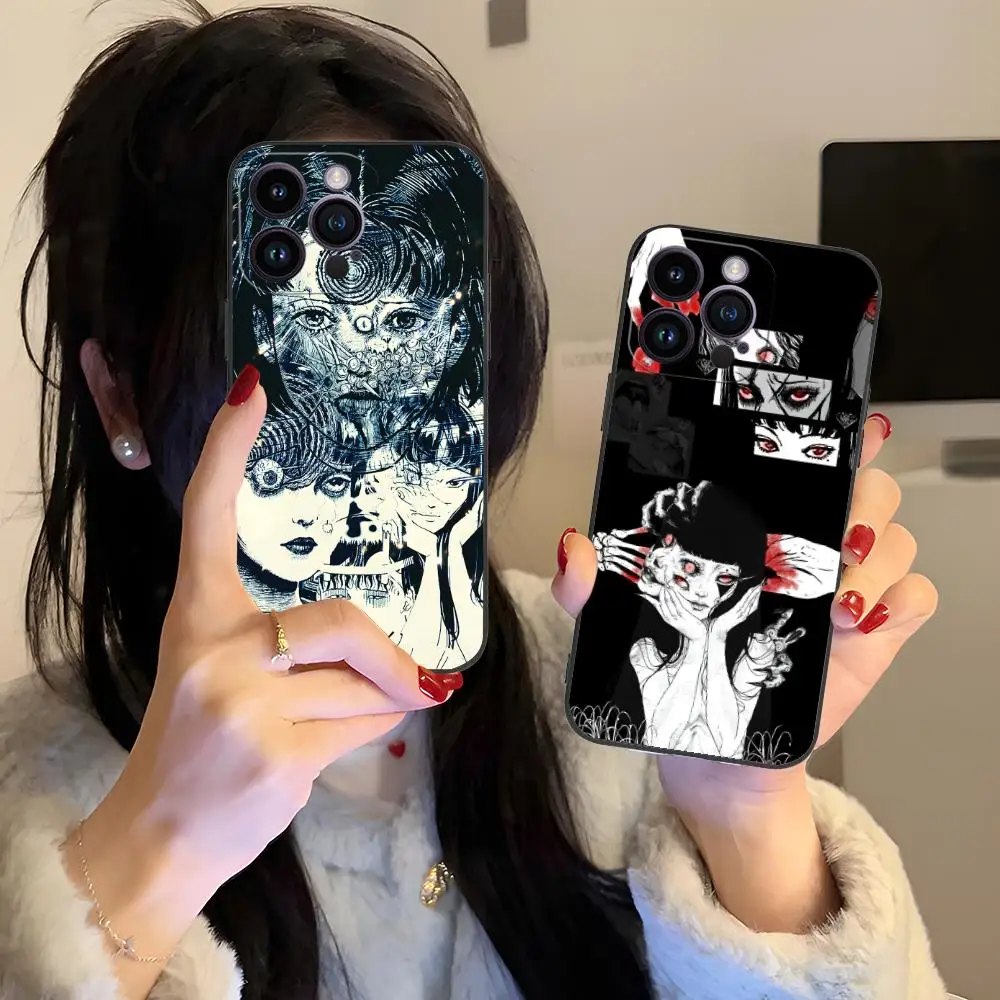Manga Tomie Junji Phone Case for iPhone 17 16 15 14 13 12 11 X XR XS 8 7 Air Pro Max Plus Mini Soft TPU Shockproof Cover
Manga Tomie Junji Phone Case for iPhone 17 16 15 14 13 12 11 X XR XS 8 7 Air Pro Max Plus Mini Soft TPU Shockproof Cover