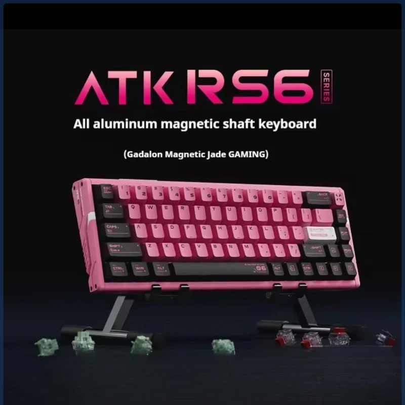 ATK RS6 Magnetic Switch Keyboard Wired RT0.001 Ttc Gateron Switch Customized aluminum shell Mechanical Keyboard Vorlant Csgo
ATK RS6 Magnetic Switch Keyboard Wired RT0.001 Ttc Gateron Switch Customized aluminum shell Mechanical Keyboard Vorlant Csgo