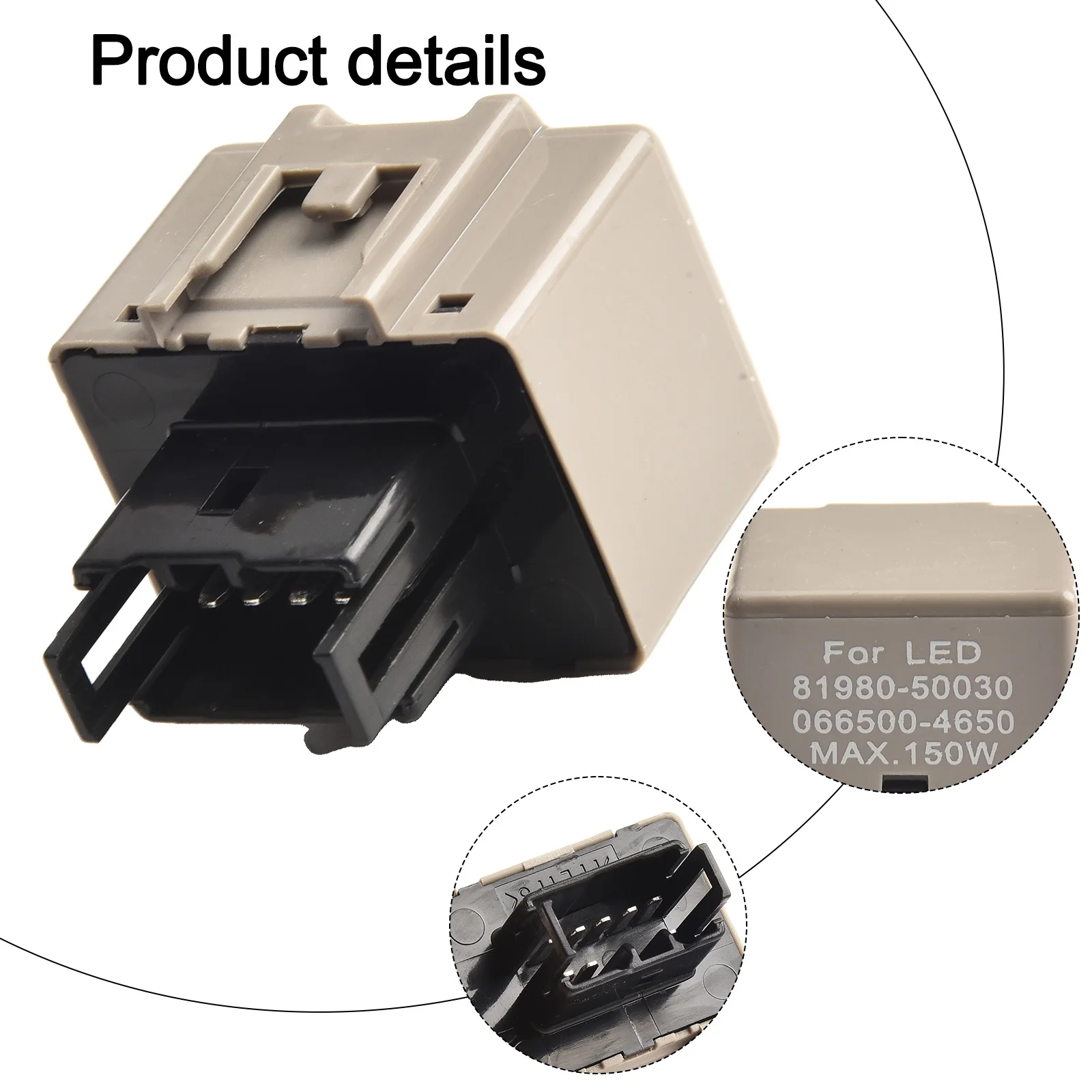 Electronic Flasher Relay Replacement Turn Signal 1×Piece Flasher Speed For Lexus CT200h LS460 For Toyota FJ Cruiser
Electronic Flasher Relay Replacement Turn Signal 1×Piece Flasher Speed For Lexus CT200h LS460 For Toyota FJ Cruiser