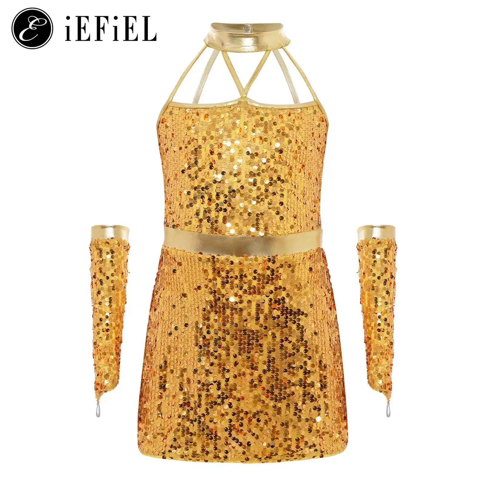 Детский костюм для джазовых танцев для девочек, костюм без рукавов на молнии с блестками, гимнастическое балетное трико, платье с перчатками
Детский костюм для джазовых танцев для девочек, костюм без рукавов на молнии с блестками, гимнастическое балетное трико, платье с перчатками