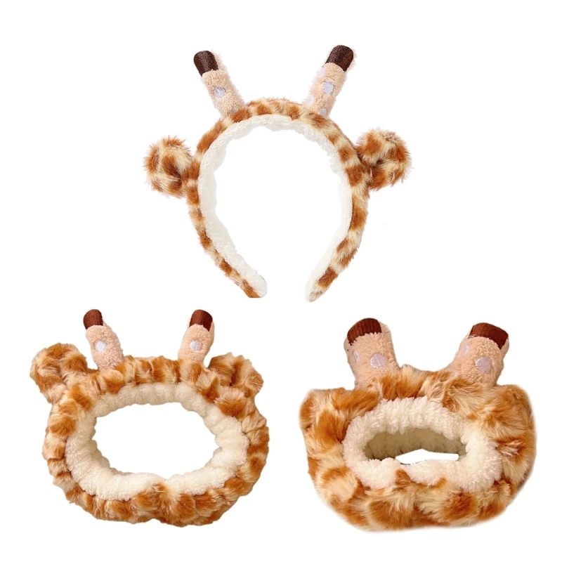 Cartoon Giraffe Plush Wristband Hairband Woman Wash Face and Make-Up Wrist Strap Headbands Female Fashion Accessories
Cartoon Giraffe Plush Wristband Hairband Woman Wash Face and Make-Up Wrist Strap Headbands Female Fashion Accessories