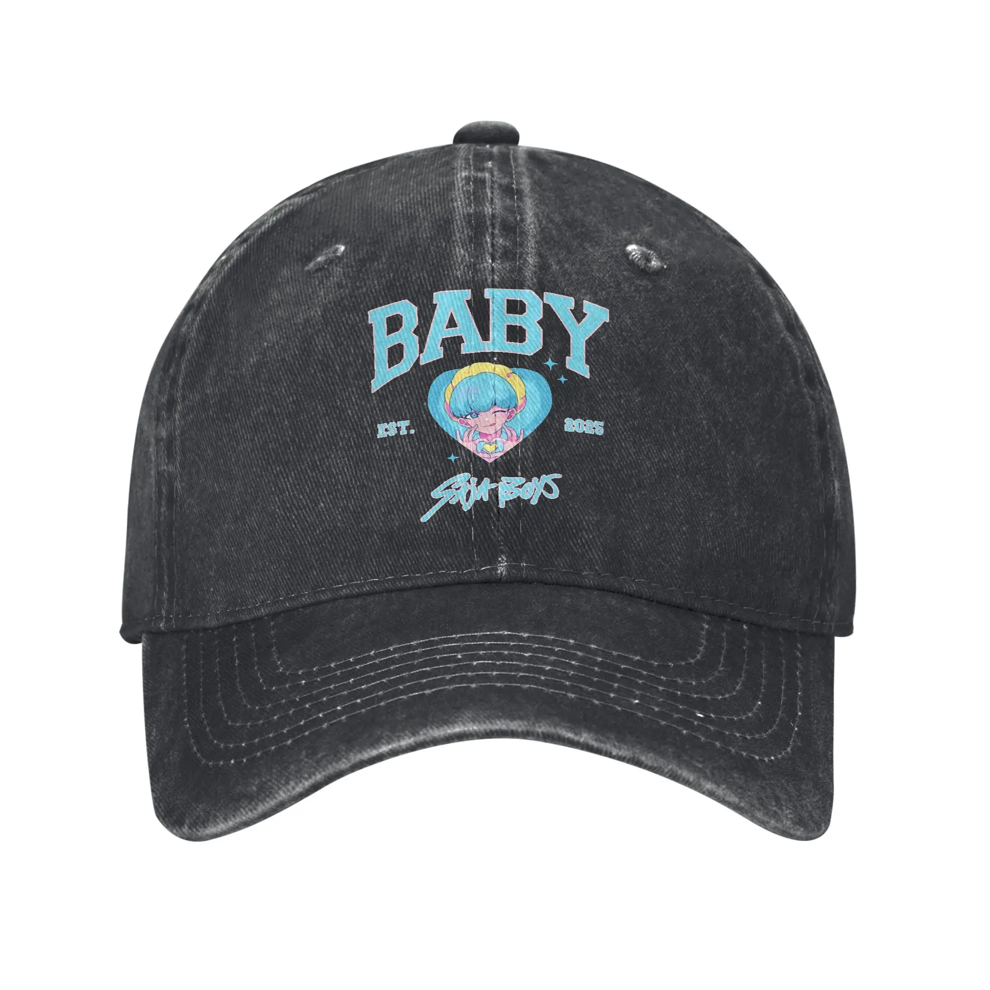 BABY Saja Boys Kpop Demon Hunters Baseball Caps Vintage Distressed Cotton Snapback Cap Men Women Outdoor Workouts Gift Caps Hat
BABY Saja Boys Kpop Demon Hunters Baseball Caps Vintage Distressed Cotton Snapback Cap Men Women Outdoor Workouts Gift Caps Hat