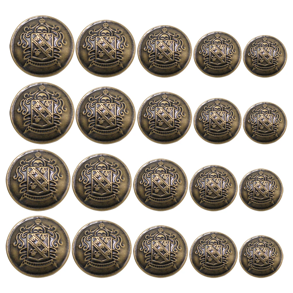 50pcs Retro Suit Buttons Bulk Set Brass Clothing Accessories for Sewing Shop DIY Decorative Replacement
50pcs Retro Suit Buttons Bulk Set Brass Clothing Accessories for Sewing Shop DIY Decorative Replacement