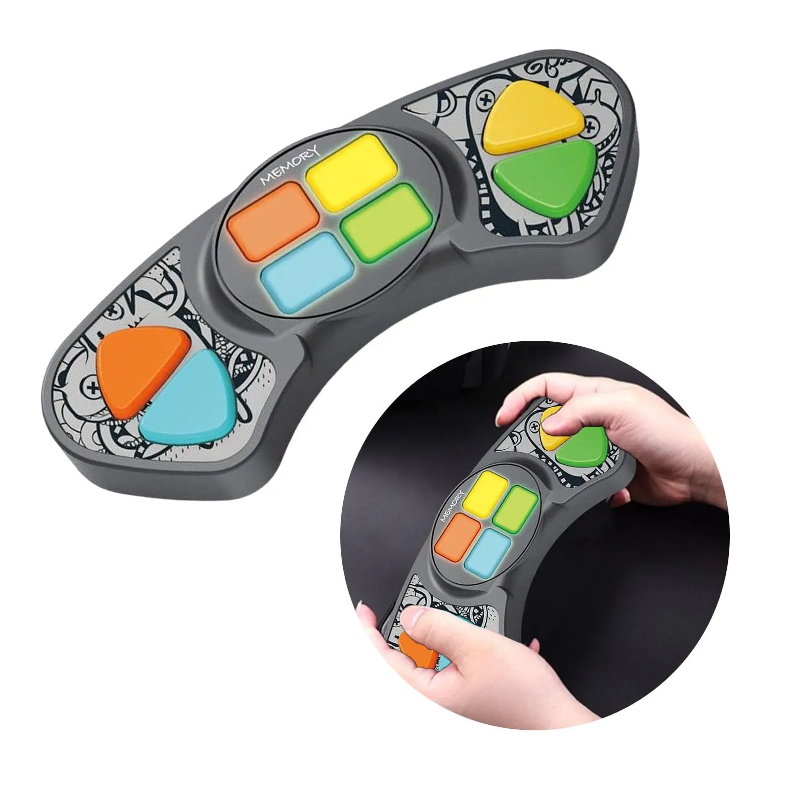 Memory Training Electronic Game Sequence Remember Challenge Game Educational Toys
Memory Training Electronic Game Sequence Remember Challenge Game Educational Toys